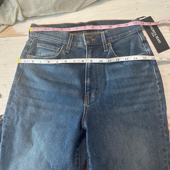 Veronica Beard Ryleigh Ankle High Rise Slim Jeans Vintage Rain Size 29 - Picture 9 of 12